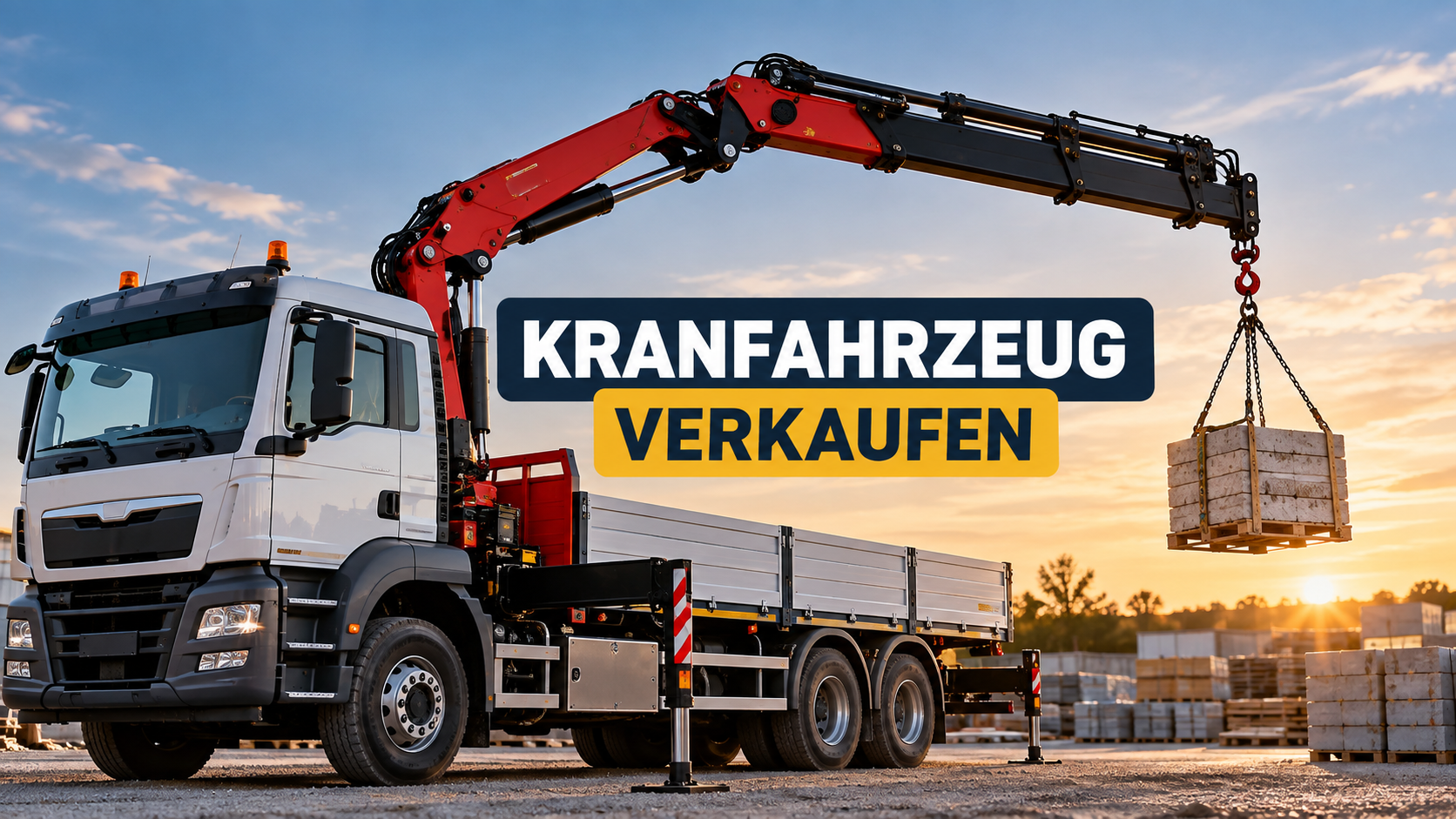 Kranfahrzeug mit Ladekran verkaufen - bundesweiter Ankauf bei Autoankauf ADAM