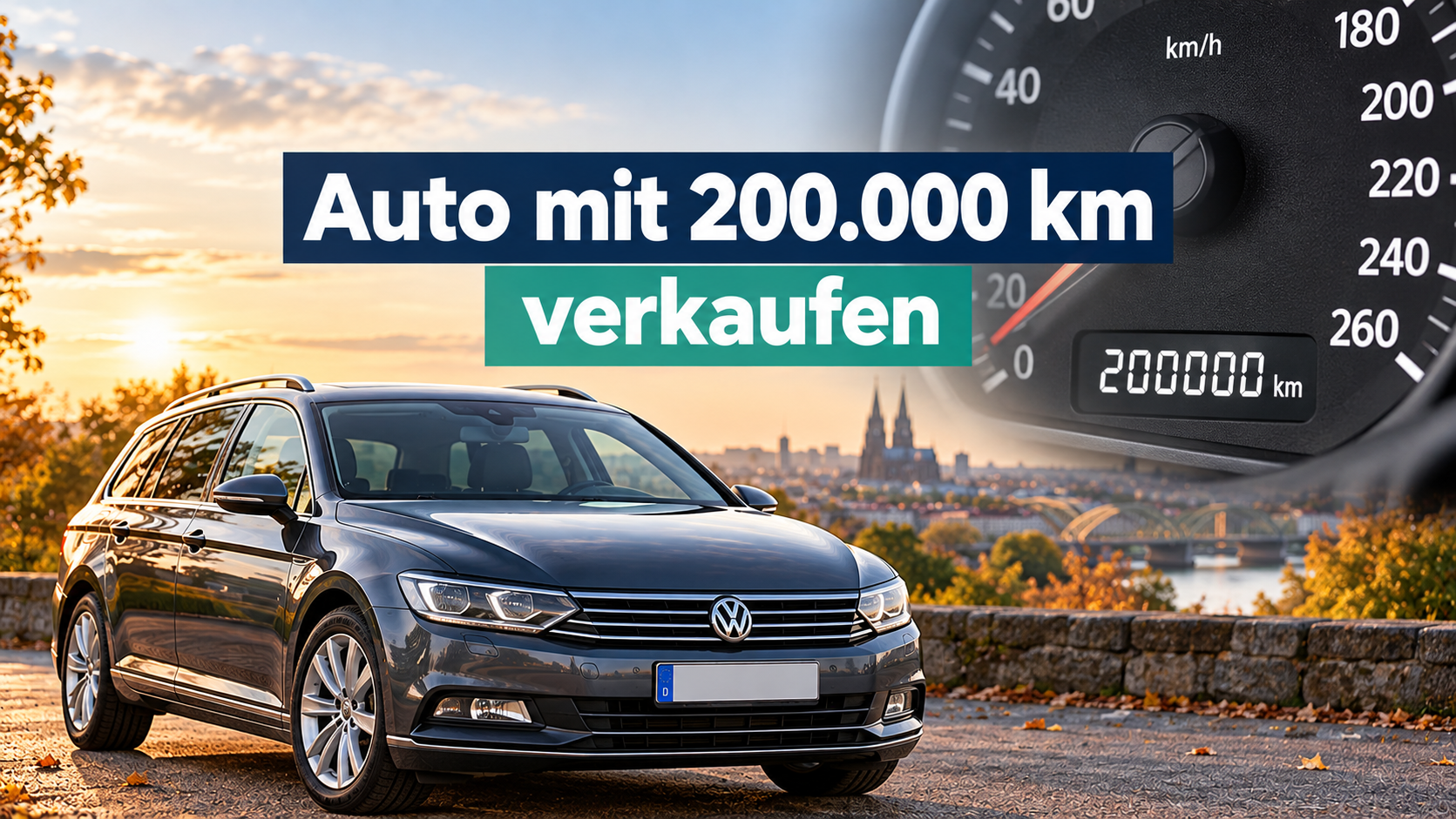 VW Kombi mit 200.000 km auf dem Tacho - Auto mit hoher Laufleistung verkaufen und Restwert ermitteln.