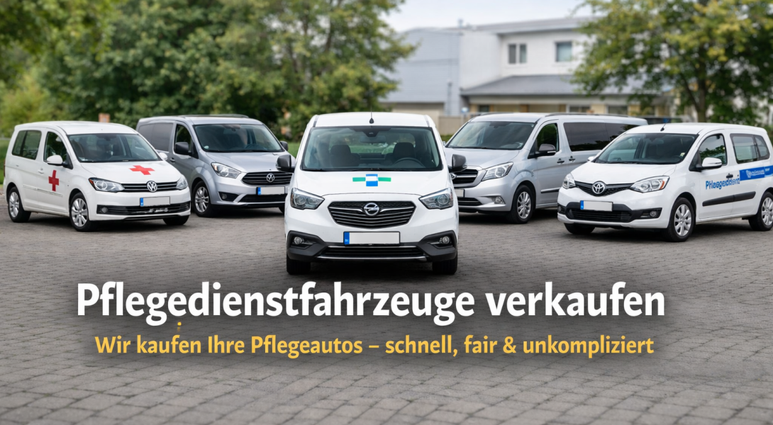 Pflegedienstfahrzeuge verkaufen – Autoankauf ADAM kauft Pflegeautos & Fuhrparks bundesweit an