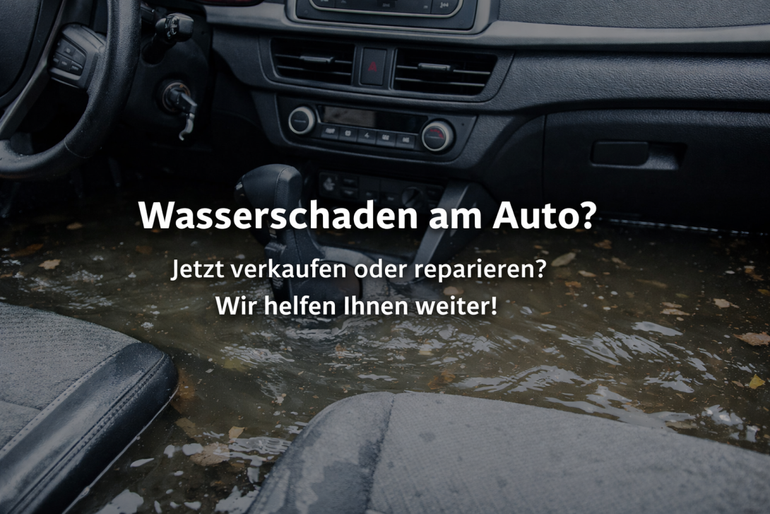 Auto-Innenraum nach Starkregen überflutet – Wasserschaden im Fahrzeug